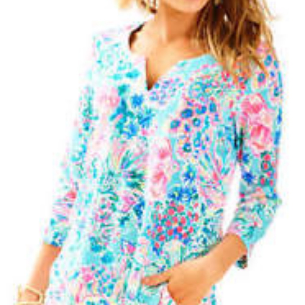 Lilly Pulitzer Justina Tunic Gypsea NWT XS
